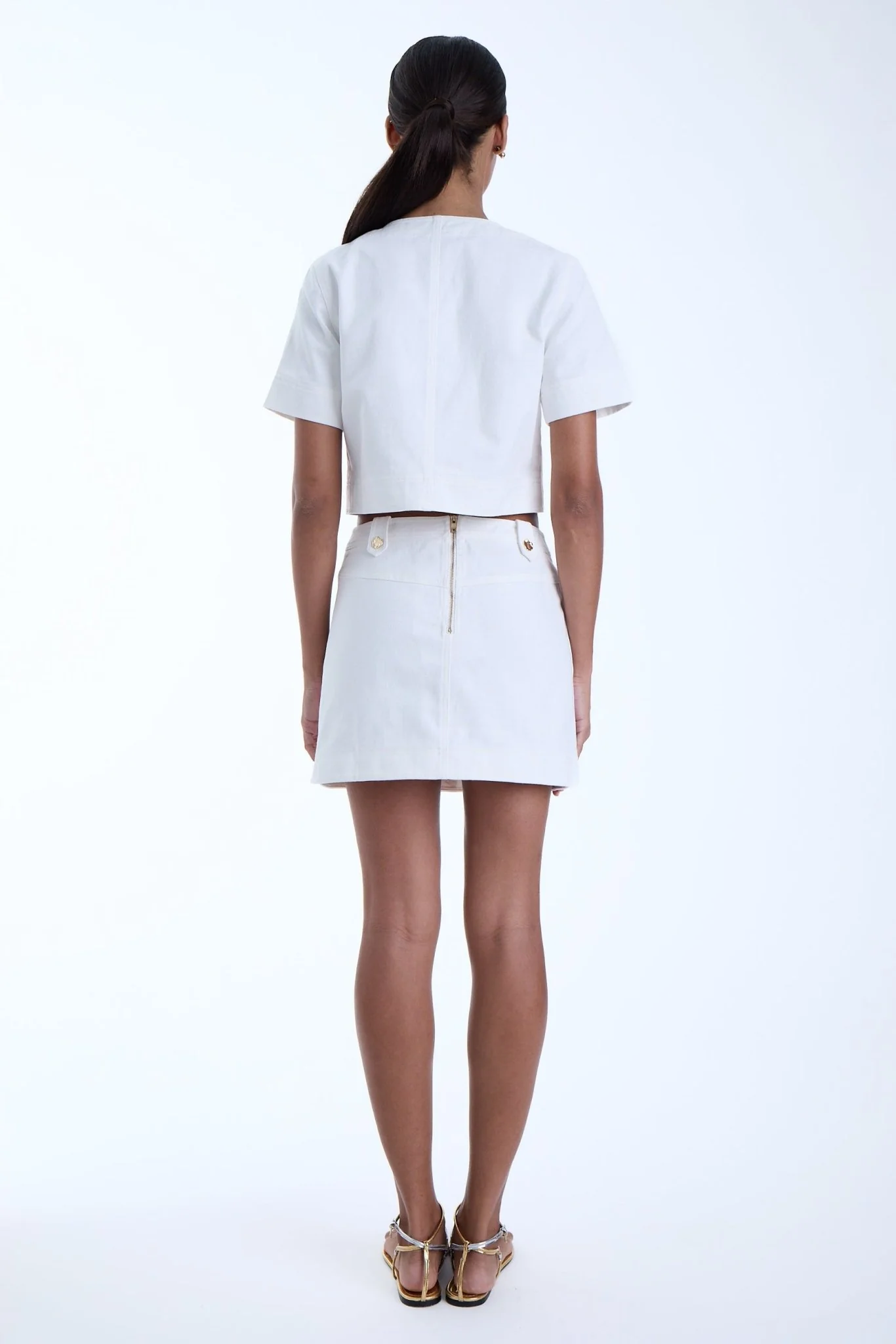 Flora Denim Shirt - Image 4