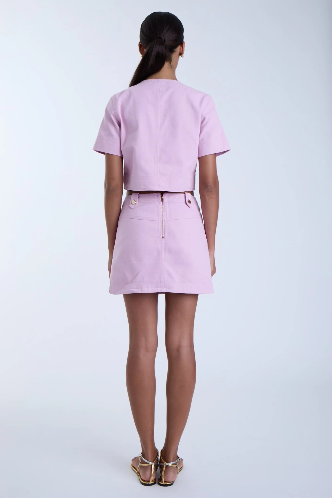Flora Denim Skirt - Image 5