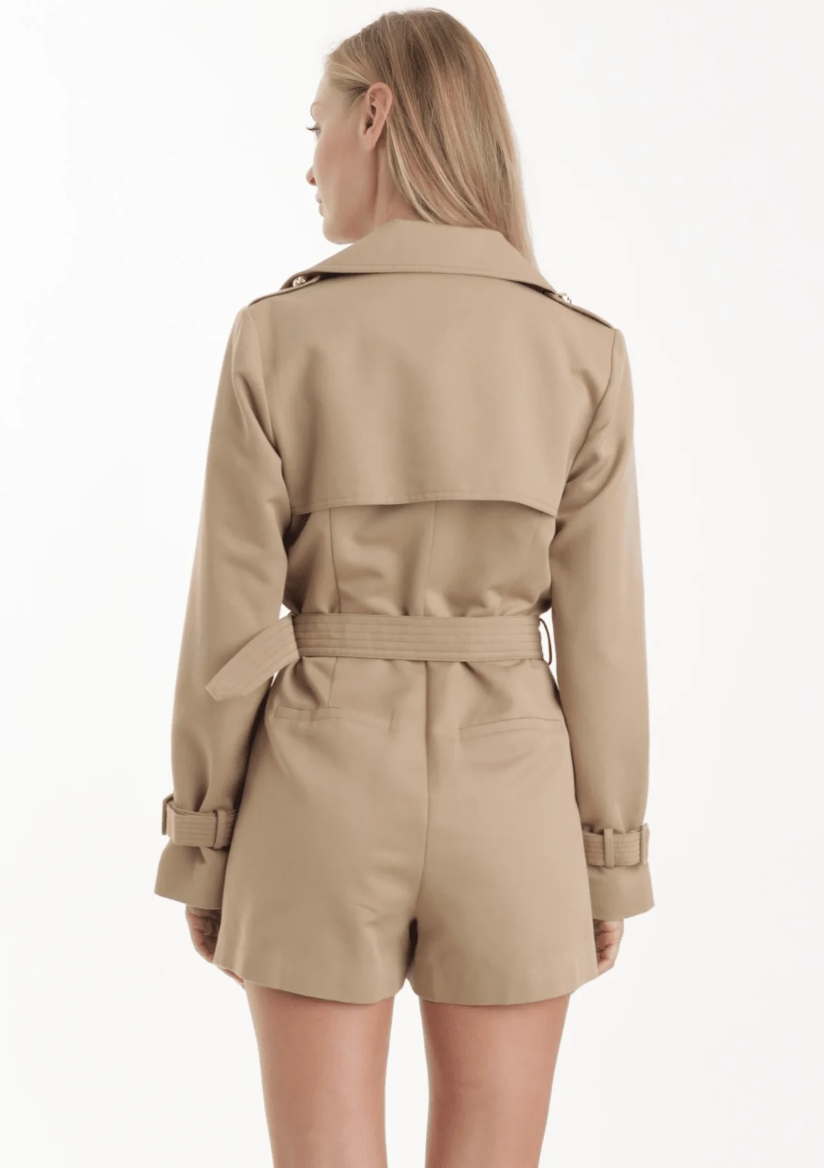 Nina Trench Romper - Image 3