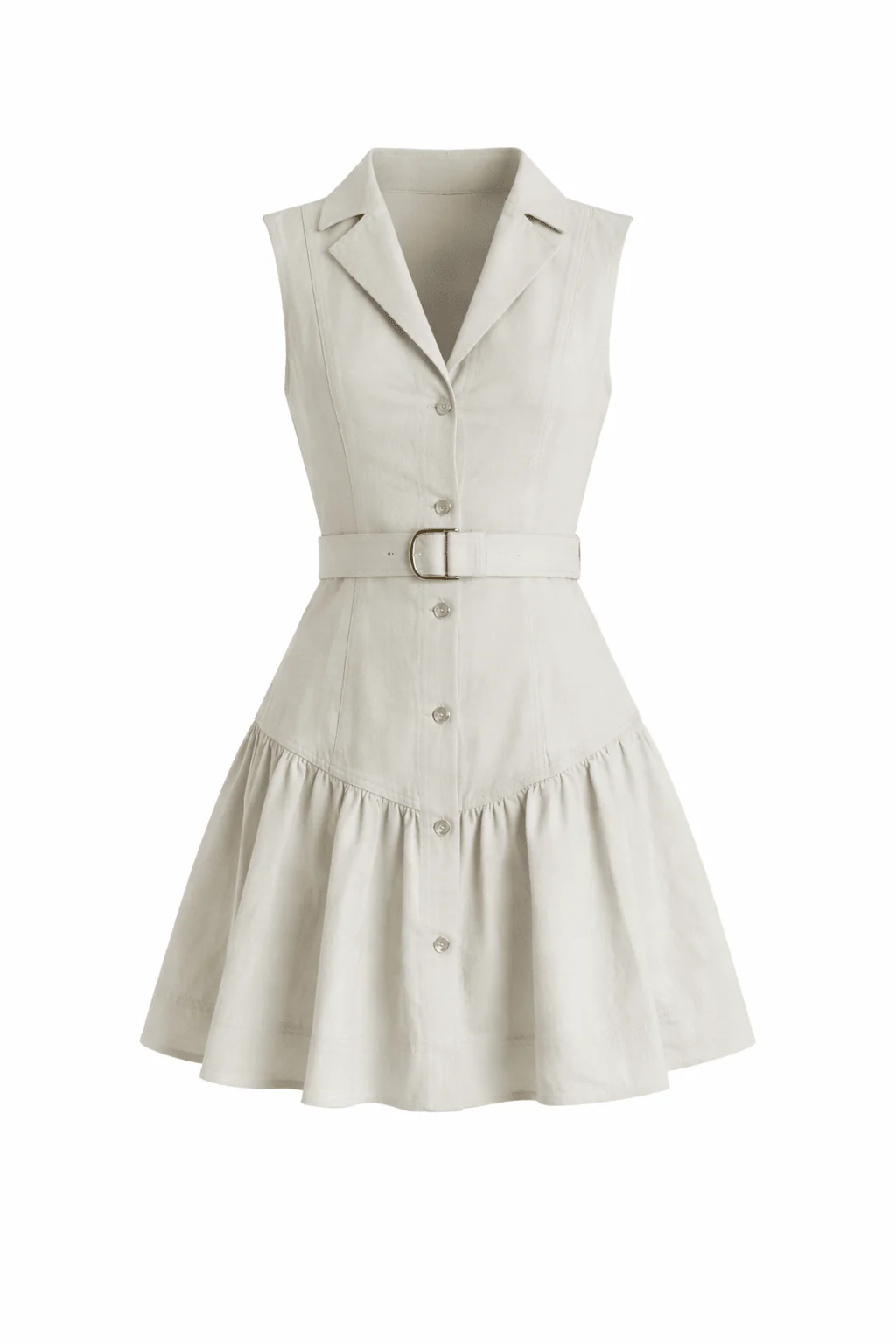 Nysa Denim Mini Dress - Image 4